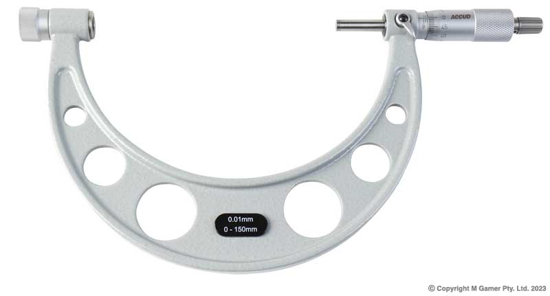 375-400mm Micrometer With Interchangeable Anvils